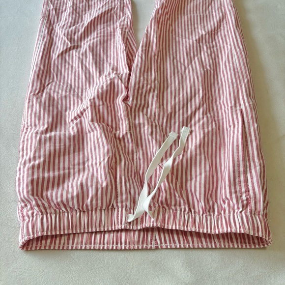GAP Red/Pink Candy-Striped Pajama Pants, Size XS - Picture 3 of 6